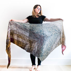 Find your Fade Shawl: Drea Renee Knits