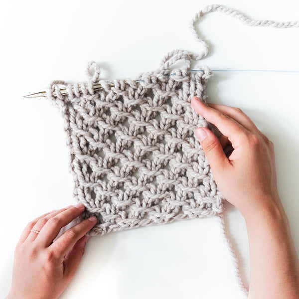 Weekly Stitch: Irish Mesh Stitch