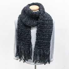 Chunky Herringbone Scarf Knitting Pattern