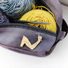 Hard Enamel maker Pin: Knit It Out (version 1)