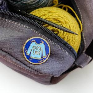 Hard Enamel Maker Pin: Loose Ends