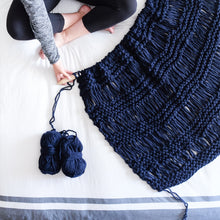 Bohemian Blanket Knitting Pattern