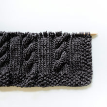 Chunky Cable Blanket Knitting Pattern