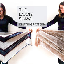 Lajoie Shawl Knitting Pattern