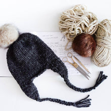 Chunky Earflap Hat Knitting Pattern