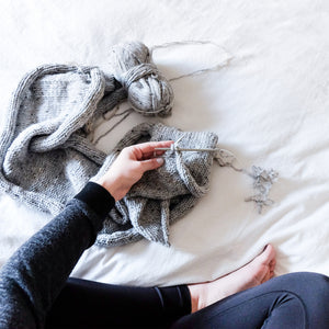 Flannel Circle Scarf Knitting & Sewing Pattern