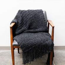 Chunky Herringbone Blanket Knitting Pattern