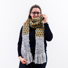 Colourful Textured Scarf Knitting Pattern