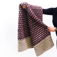 Multi-Strand Colourful Knit Chunky Blanket Pattern