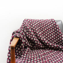 Multi-Strand Colourful Knit Chunky Blanket Pattern