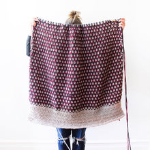 Multi-Strand Colourful Knit Chunky Blanket Pattern